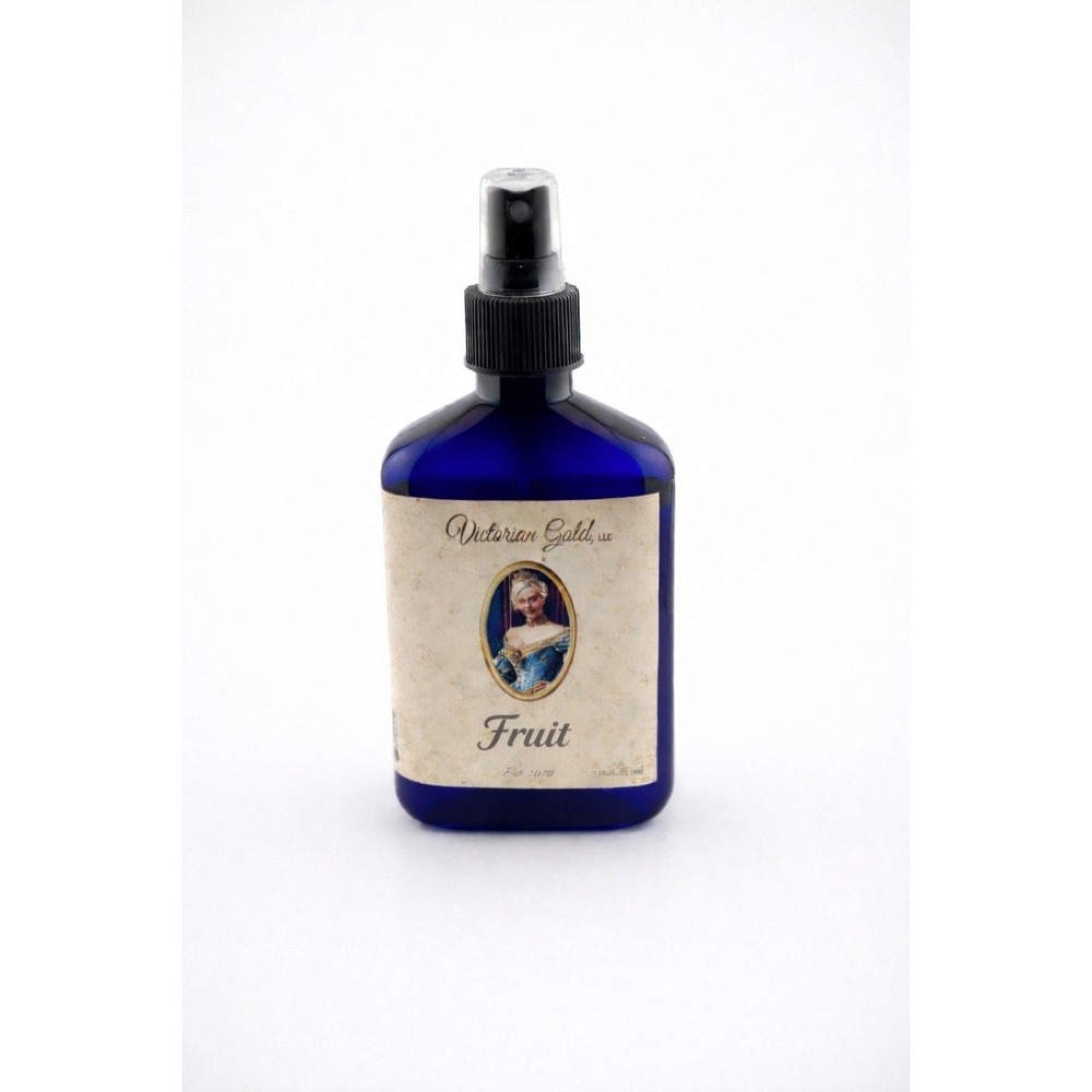 Victorian Gold LLC Fruity Room Spray 8 oz Cobalt Blue Bottle Home Fragrance Mist
